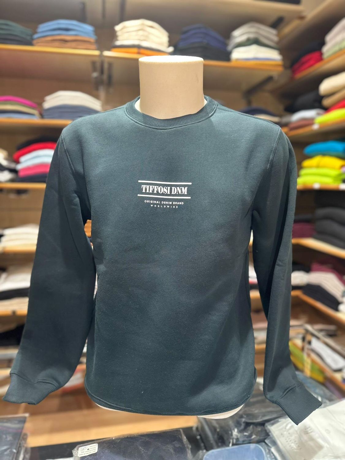 TIFFOSI - FELPA mod. DENVER - INTERNAMENTE FELPATA