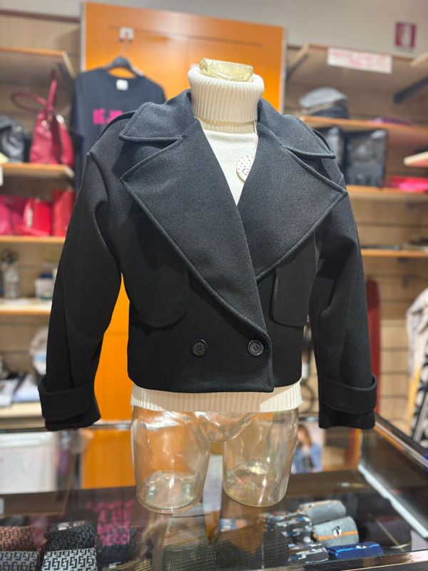 GIUBBINO CORTO IN PANNO — CHIC MODERNO