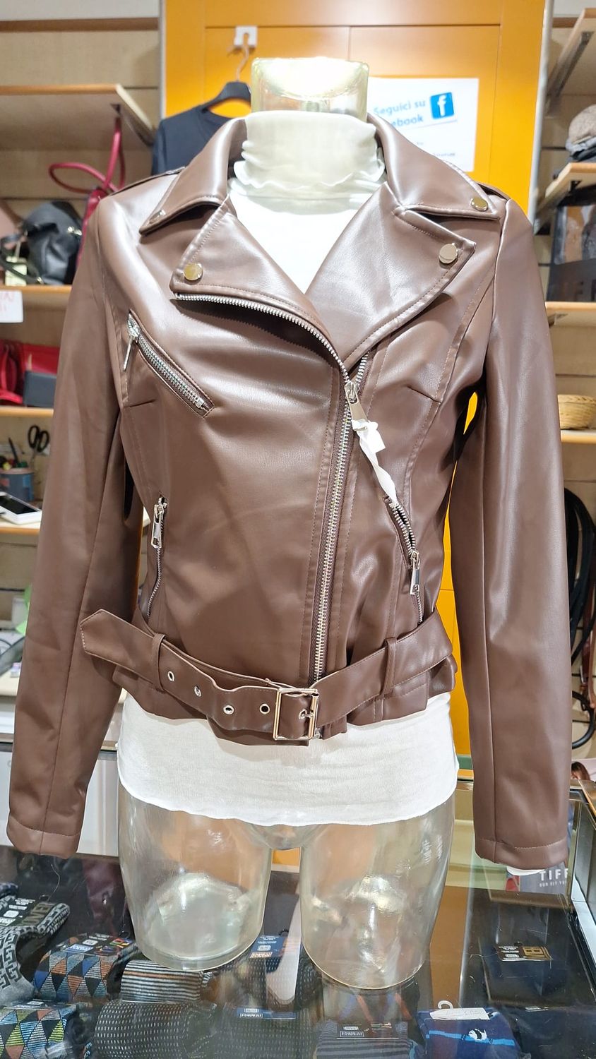 GIUBBOTTO CHIODO - ECOPELLE