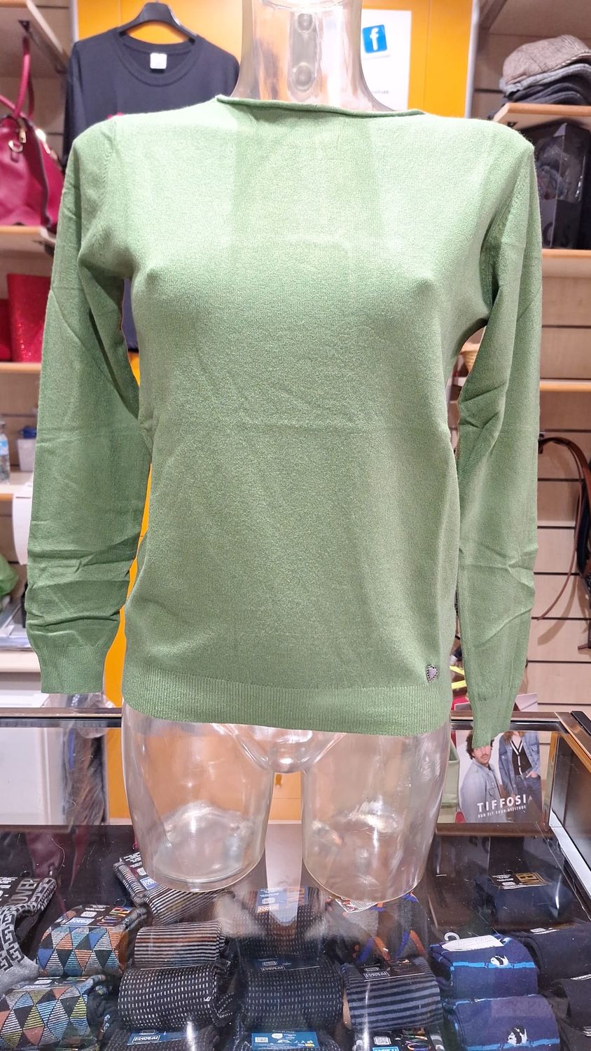 MAGLIA GIROCOLLO - BASIC SOFT