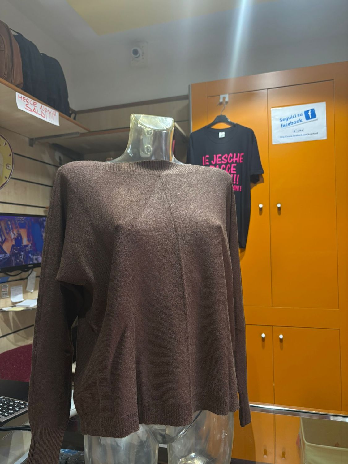 MAGLIA GIROCOLLO - FIT OVER