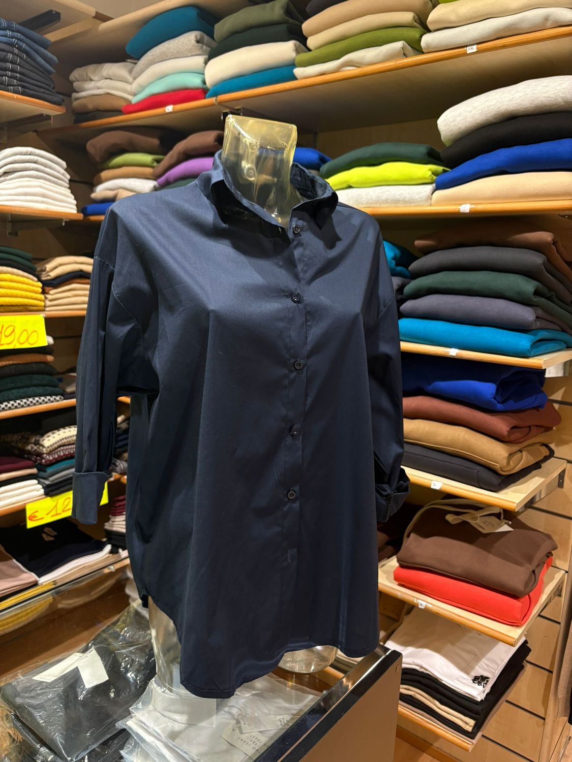 CAMICIA IN COTONE - LINEA ESSENZIALE