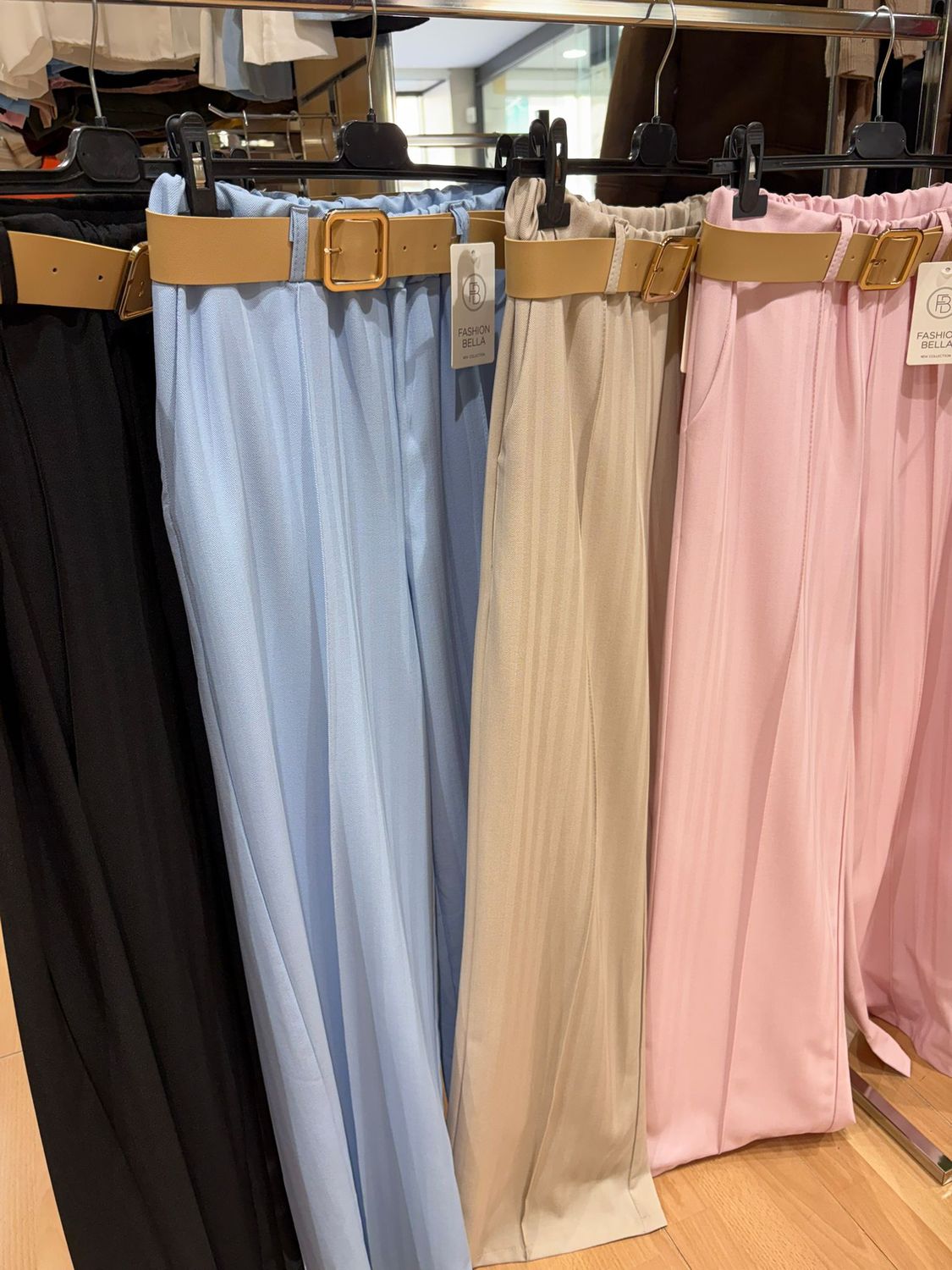 PANTALONE LARGO ELASTICIZZATO