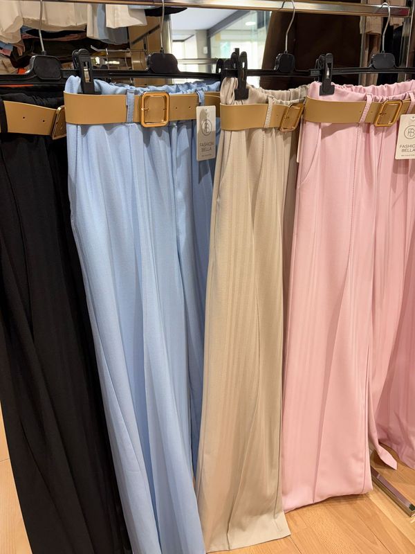 PANTALONE LARGO ELASTICIZZATO