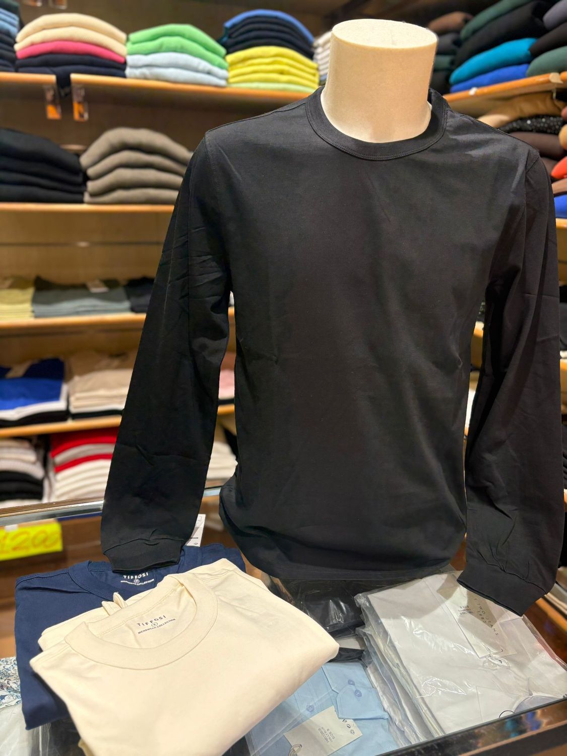 T-SHIRT TIFFOSI MOD. BRECKEN_1 - MANICA LUNGA