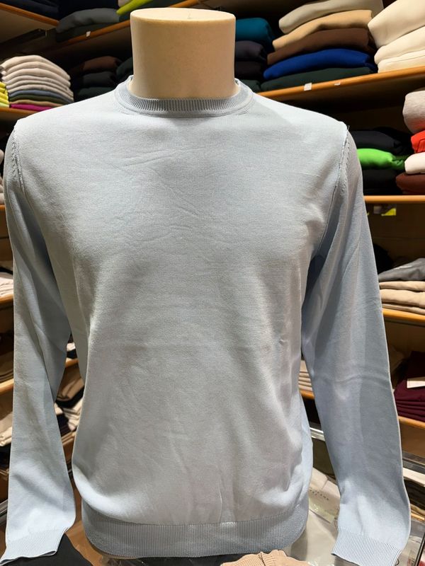 MAGLIA UOMO COTONE MANICA LUNGA