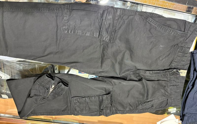 JEANS CARGO UOMO CON POLSINO