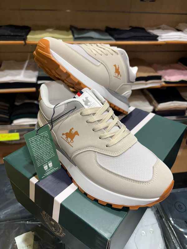 U.S.GRAND POLO SNEAKER TORTORA E GRIGIO