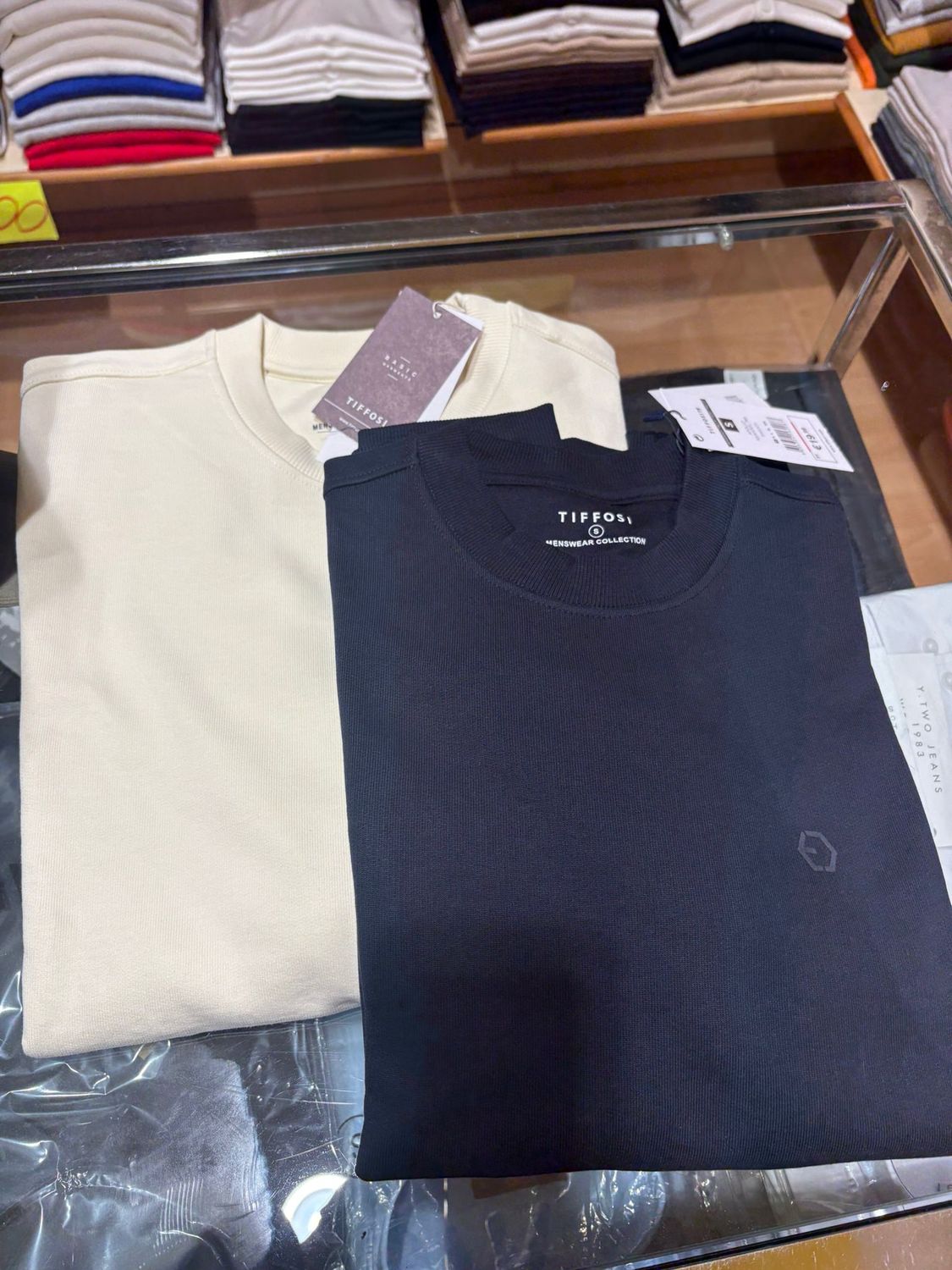 FELPA TIFFOSI IN COTONE GARZATO MOD. APOLLO