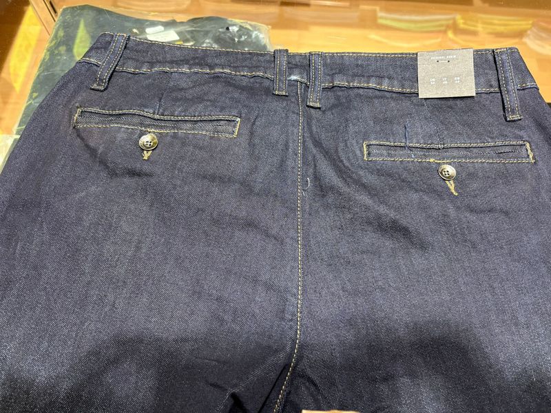 JEANS UOMO SLIM FIT TASCA A FILO