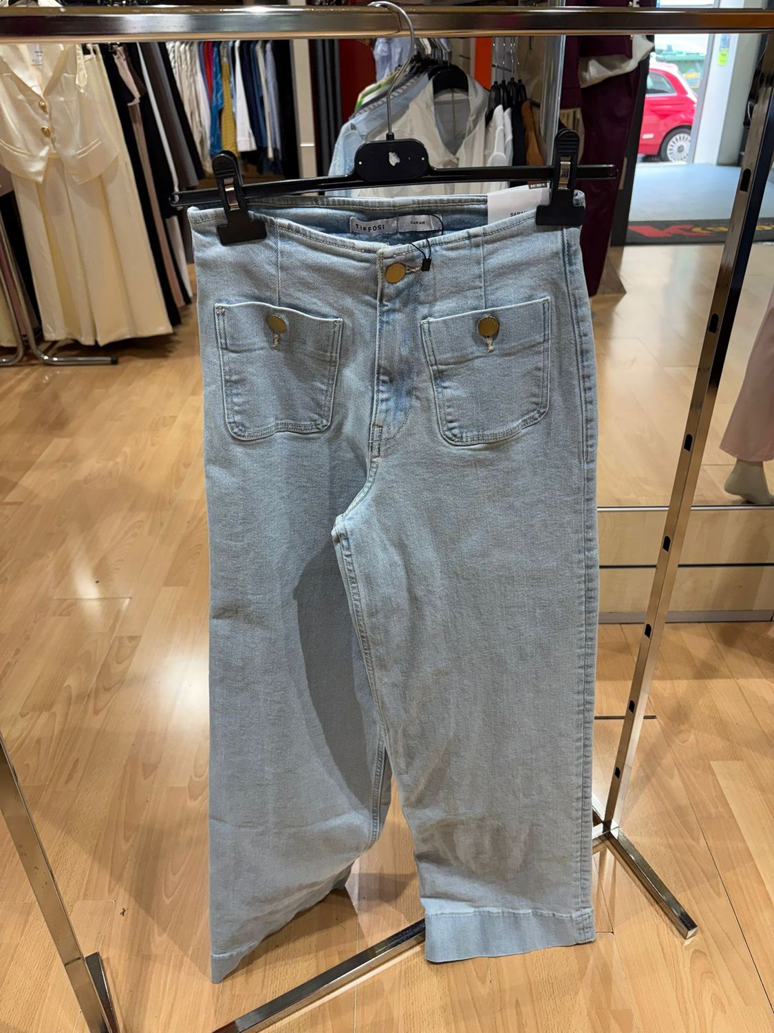 TIFFOSI JEANS PALAZZO CON TASCHINI