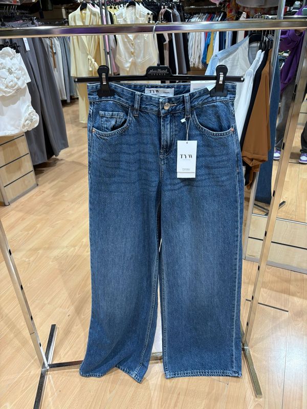 TIFFOSI JEANS PALAZZO - DENIM SCURO