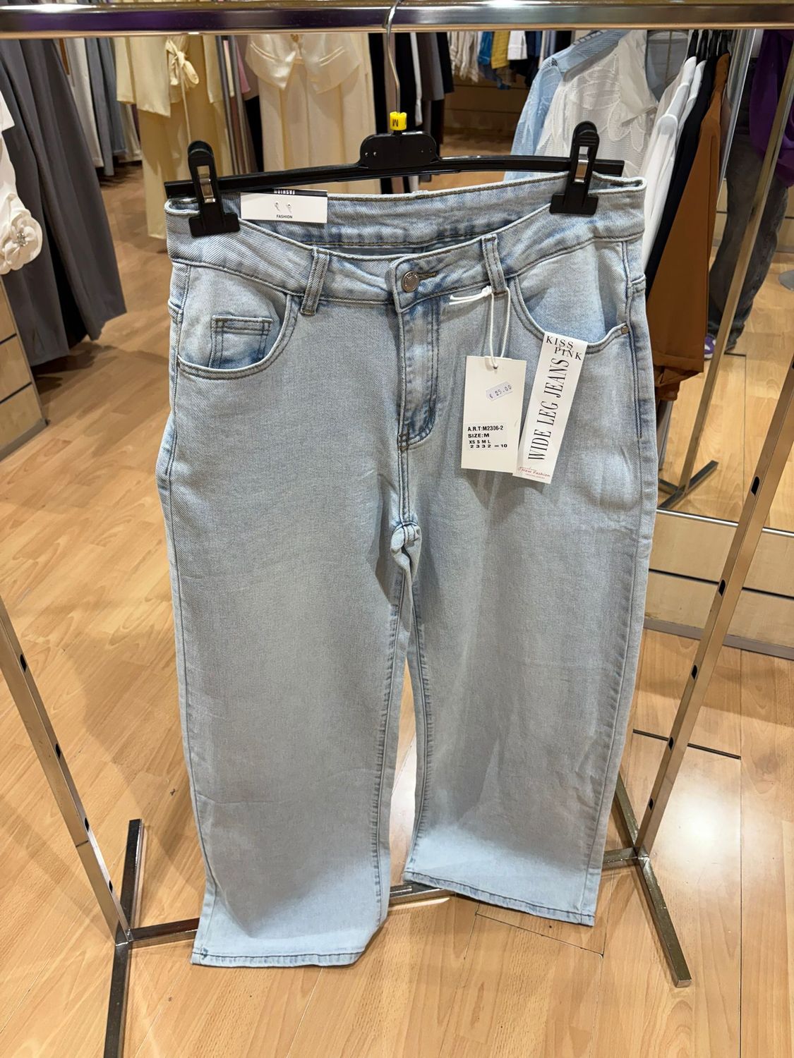 TIFFOSI JEANS PALAZZO - DENIM CHIARO