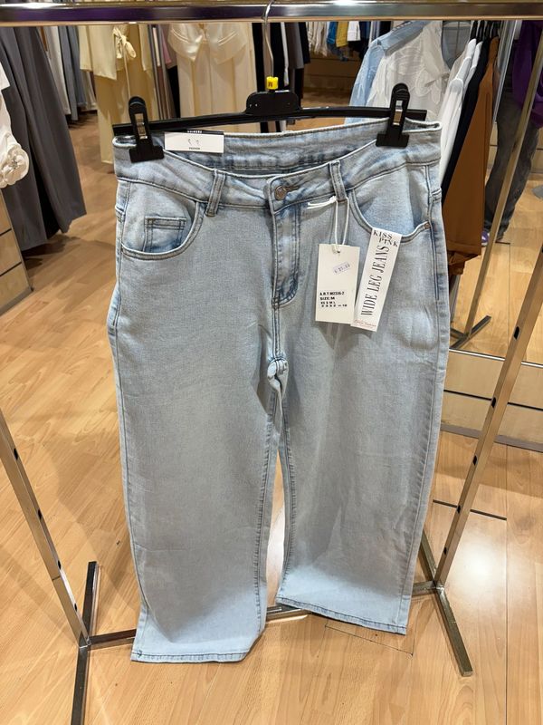TIFFOSI JEANS PALAZZO - DENIM CHIARO
