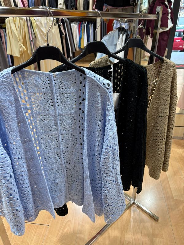 CARDIGAN LAVORAZIONE A MAGLIA