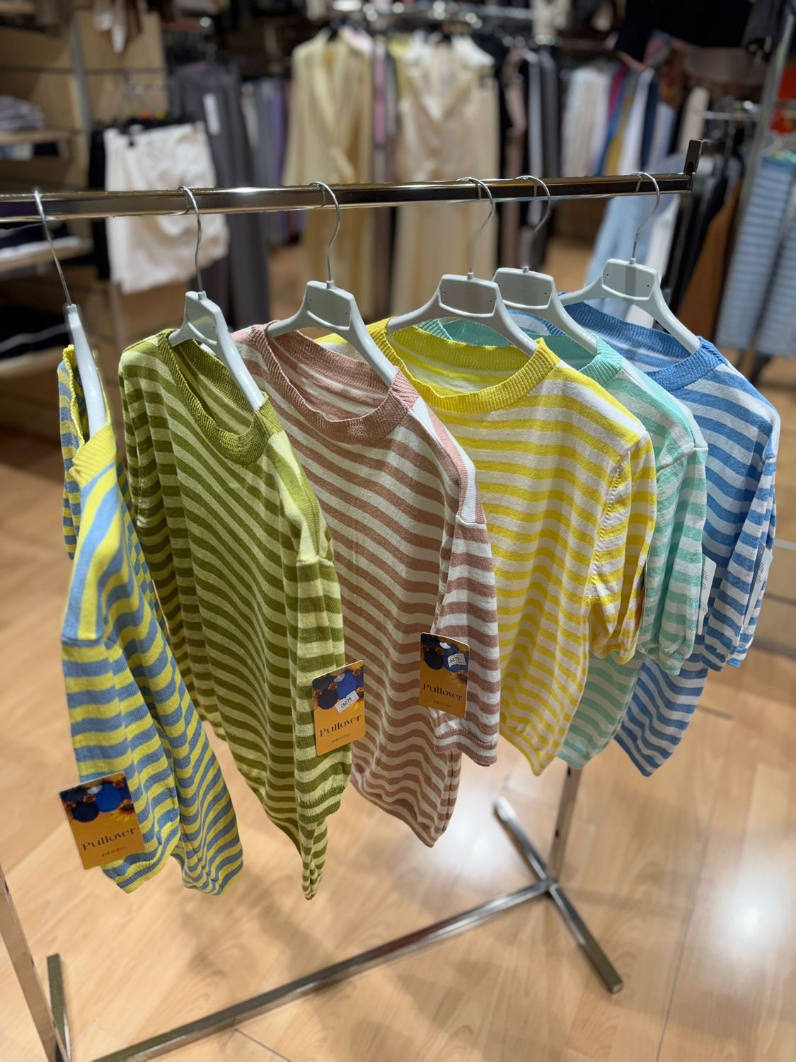 T-SHIRT IN FILO DI COTONE MEZZA MANICA