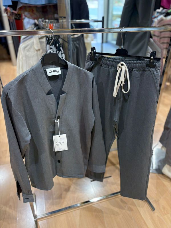 COMPLETO CAMICIA COREANA E PANTALACCIO