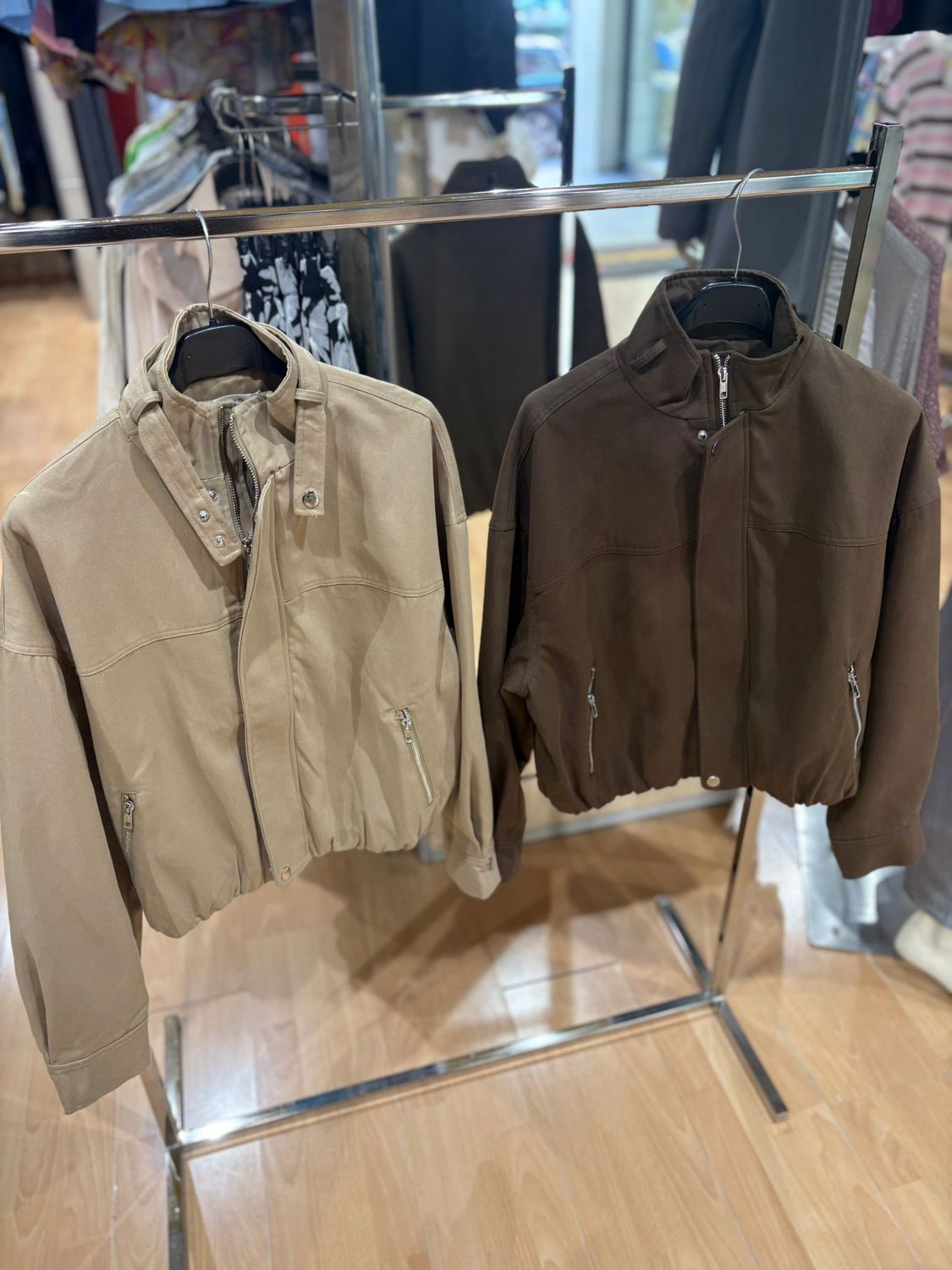 GIUBBOTTO CORTO IN TELA JEANS