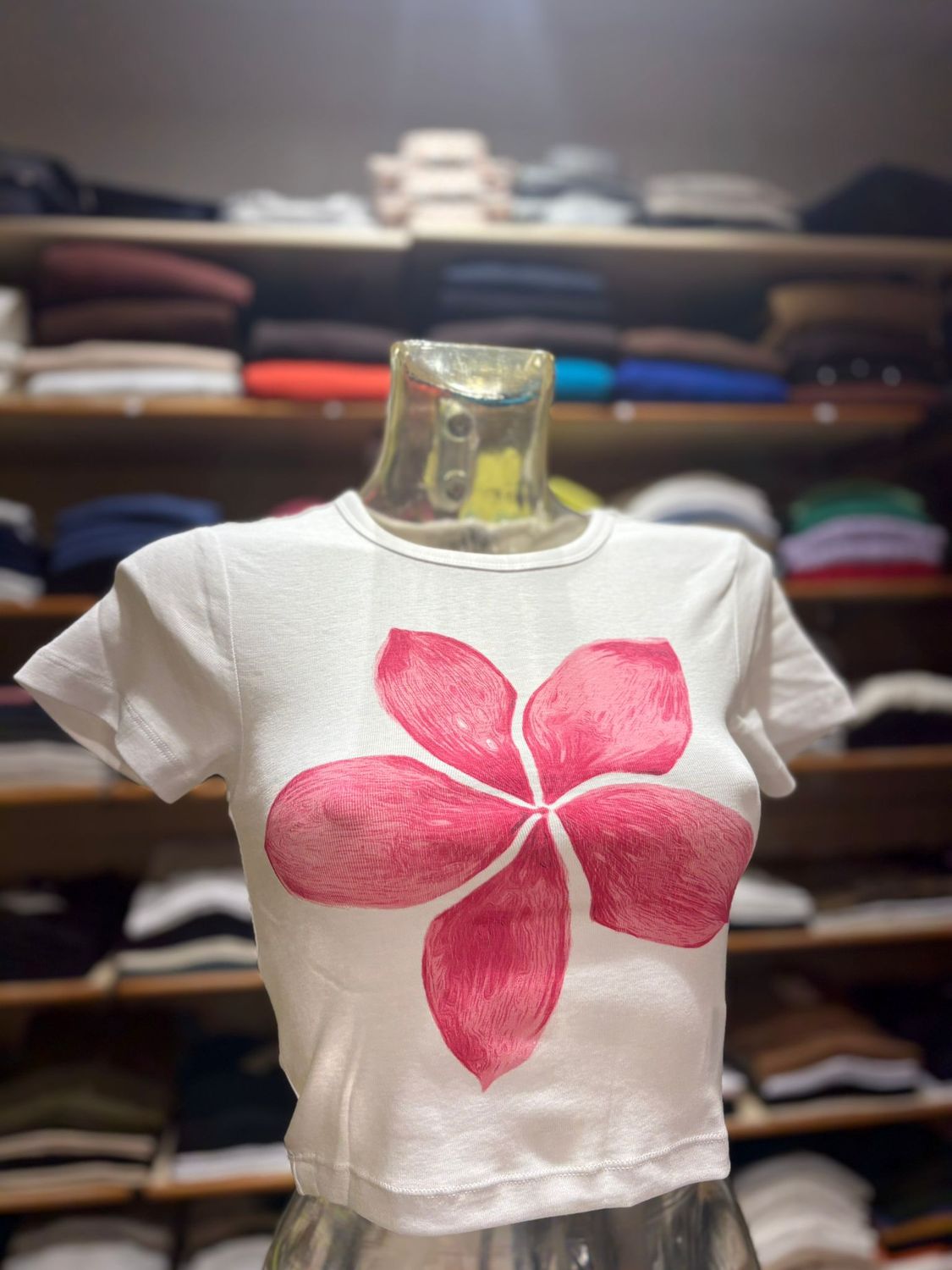 TIFFOSI T-SHIRT MODELLO CORTO CON STAMPA ANTERIORE