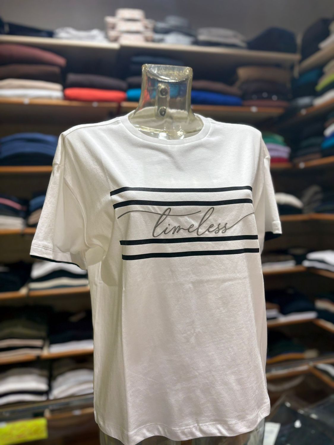 TIFFOSI T-SHIRT CON STAMPA ANTERIORE E DETTAGLIO SULLA MANICA