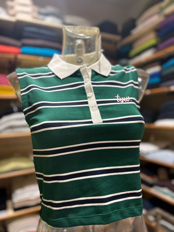 TIFFOSI POLO MODELLO CORTO RIGATO