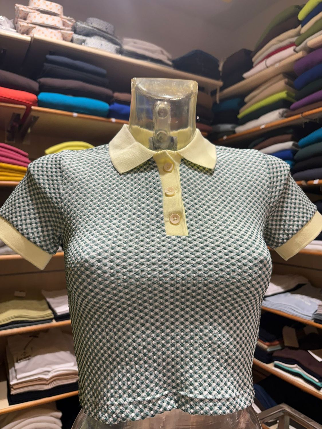 TIFFOSI POLO MODELLO CORTO CON LAVORAZIONE IN RILIEVO