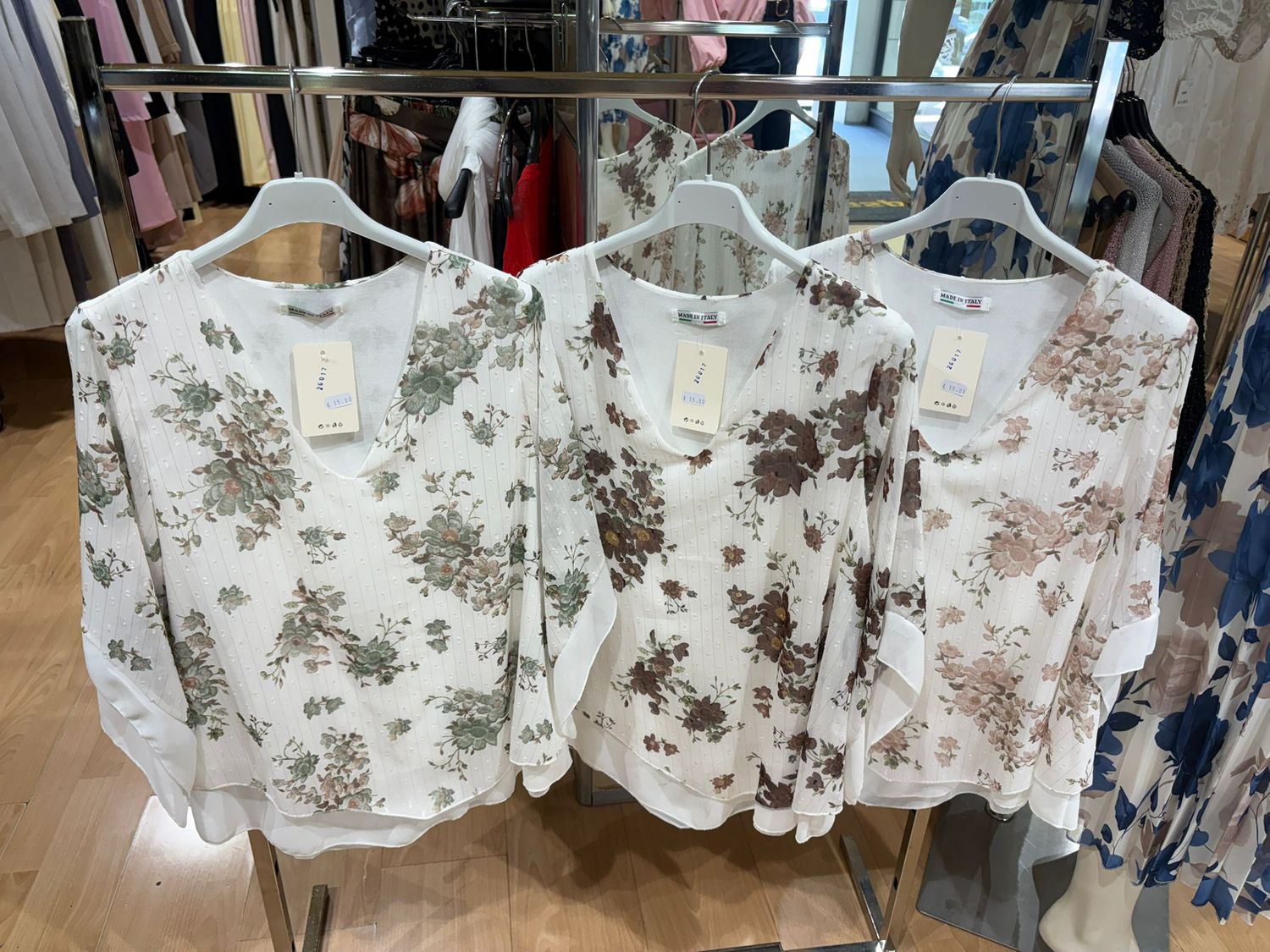 CASACCA CON FANTASIA FIORATA