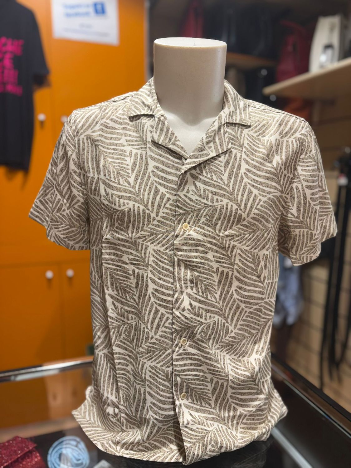 CAMICIA TIFFOSI FANTASIA TROPICALE MEZZA MANICA