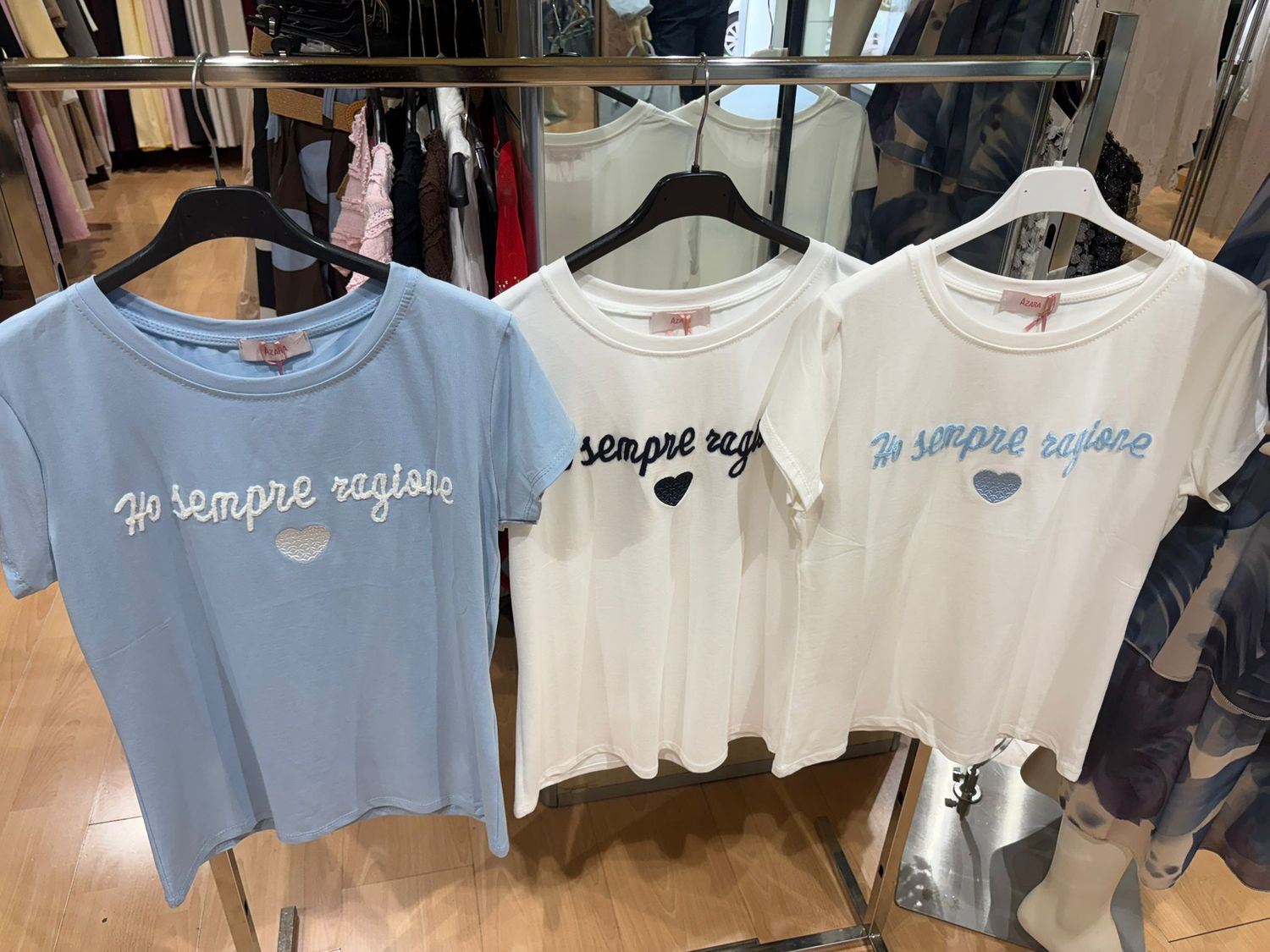 T-SHIRT IN COTONE “HO SEMPRE RAGIONE”