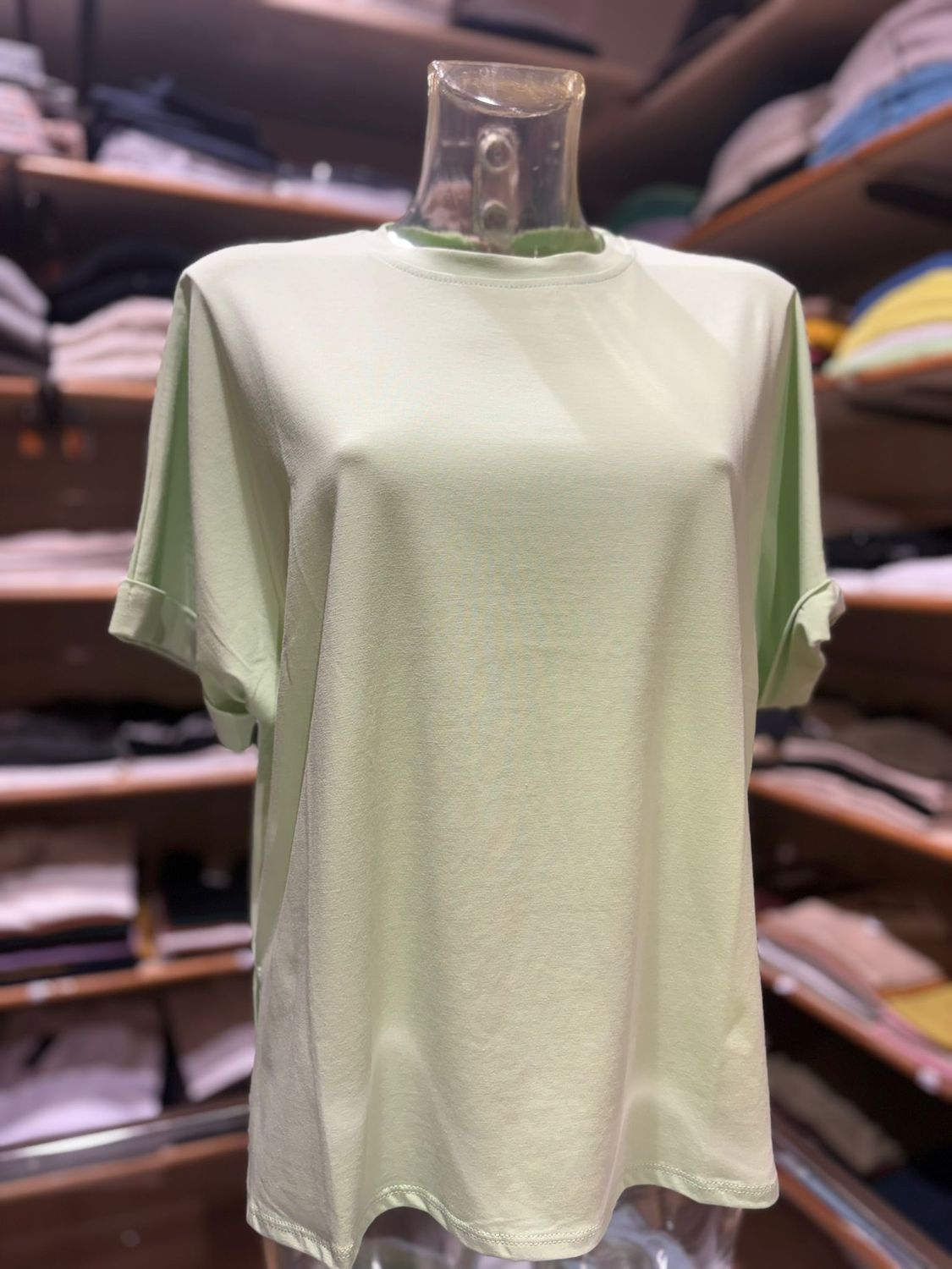 T-SHIRT OVER SIZE IN COTONE BASIC