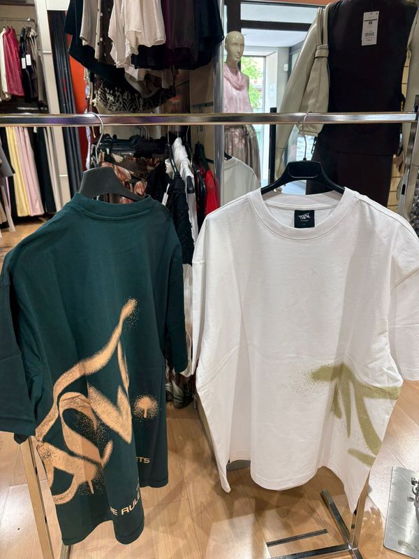T-SHIRT TIFFOSI OVER SIZE CON STAMPA RETRO