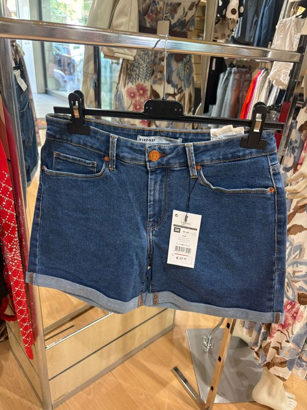 PANTALONCINI TIFFOSI DENIM ELASTICIZZATO