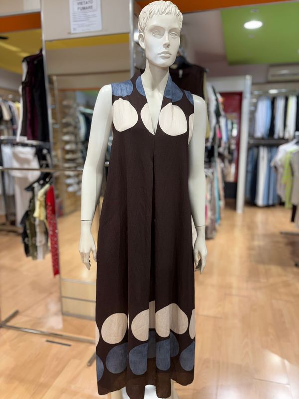VESTITO LUNGO AMPIO FANTASIA POIS