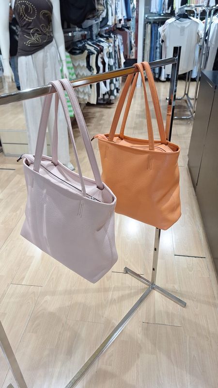 BORSA SHOPPER MORBIDA IN ECOPELLE