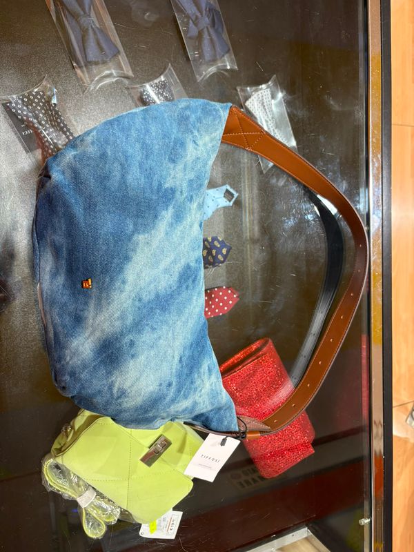 TIFFOSI BORSA DENIM WASHED