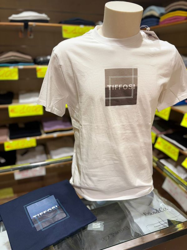 T-SHIRT UOMO TIFFOSI IN COTONE