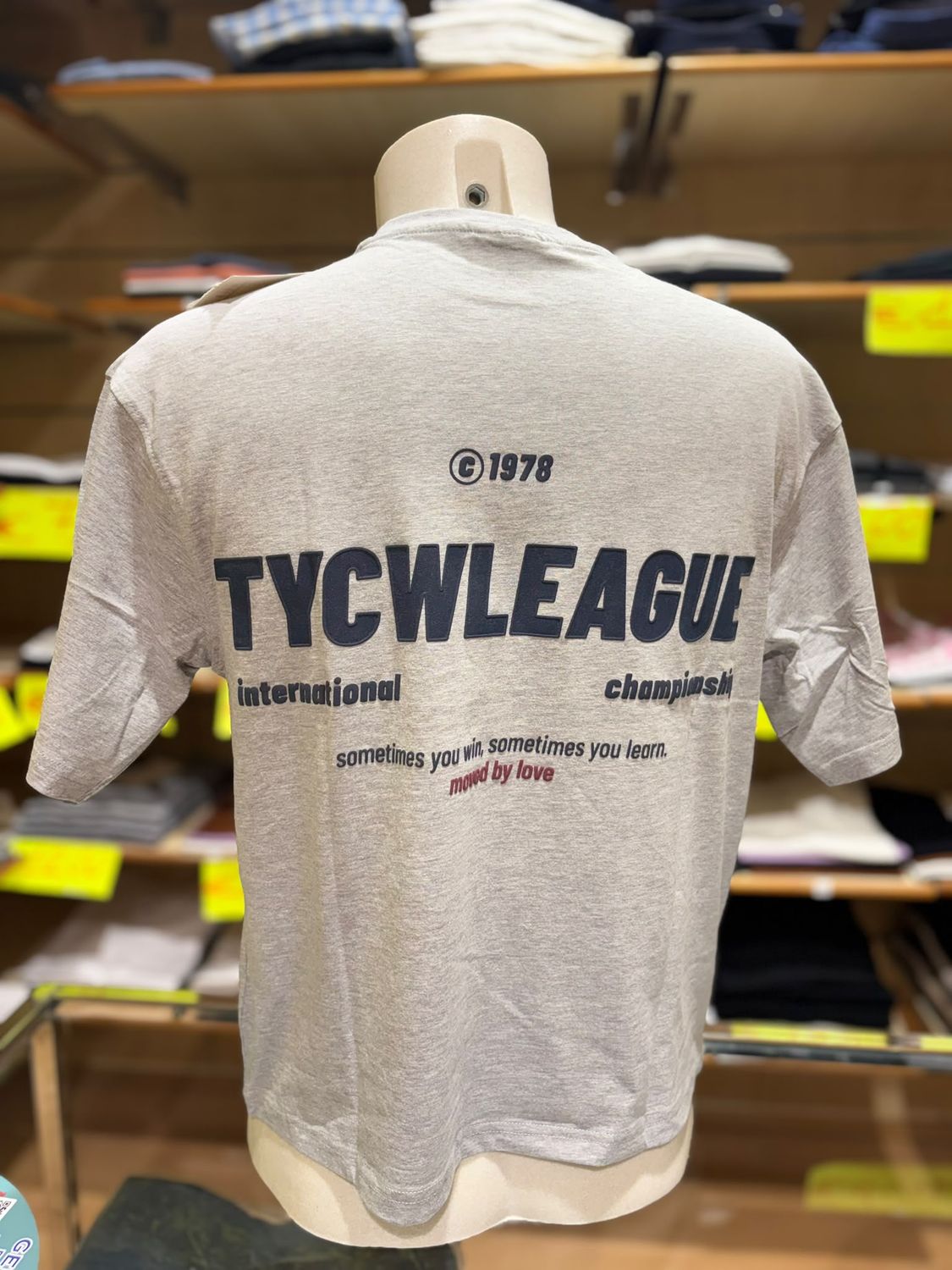 T-SHIRT UOMO TIFFOSI OVERSIZE TYCW LEAGUE