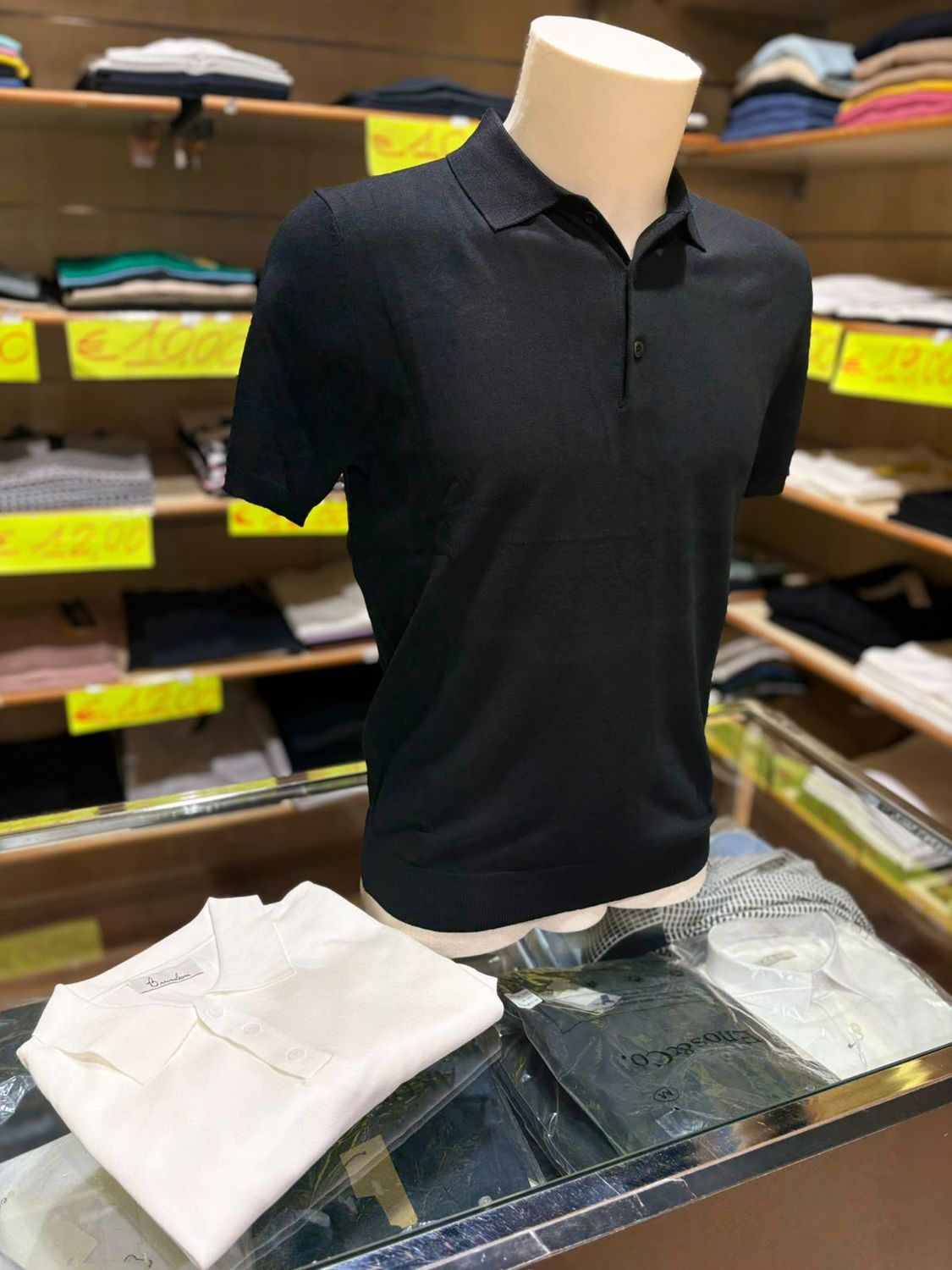 POLO UOMO IN FILO DI COTONE