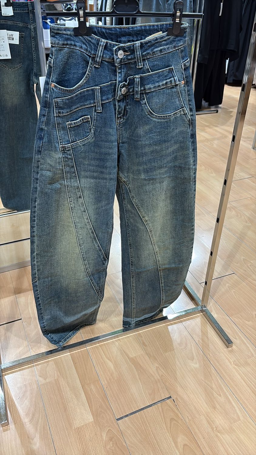 JEANS BALLOON A VITA ALTA