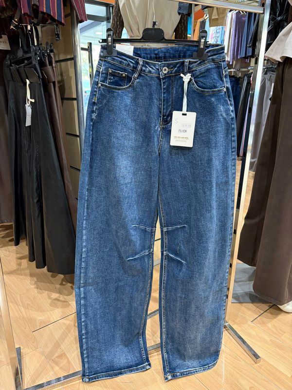 JEANS BALLOON ELASTICIZZATO
