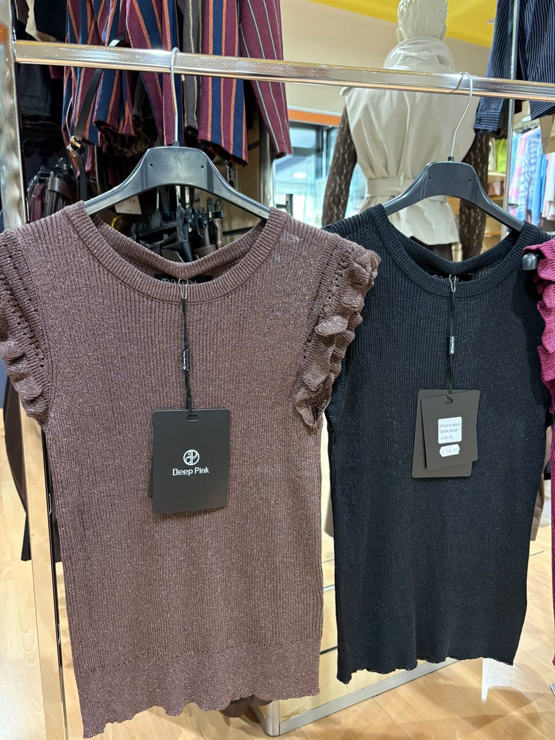 MAGLIA GIROCOLLO A COSTINE EFFETTO LUREX