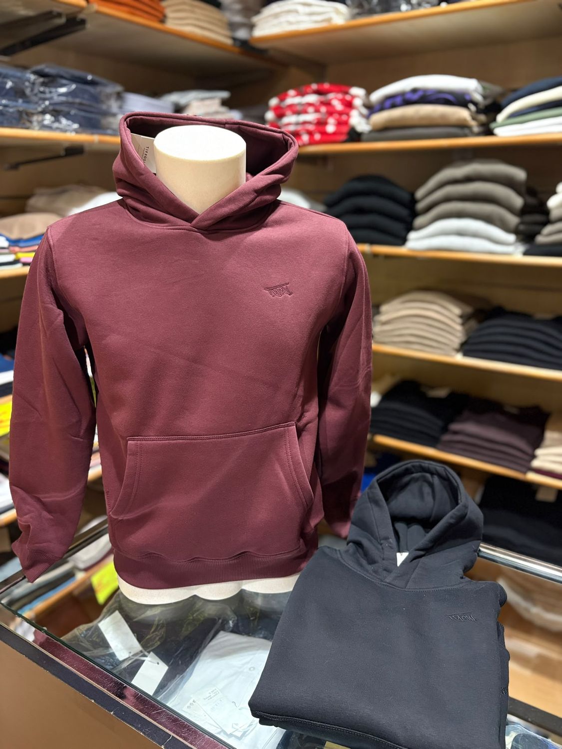 FELPA UOMO TIFFOSI OVERSIZE CON CAPPUCCIO