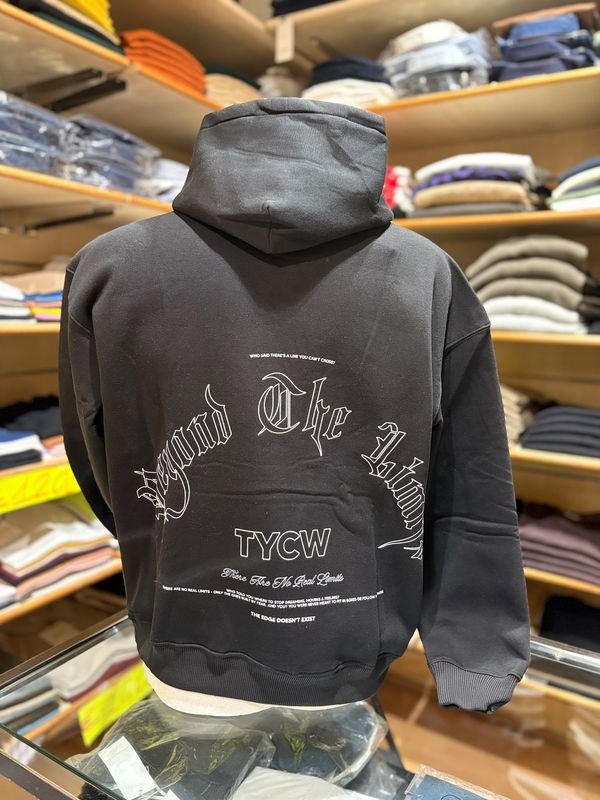 FELPA UOMO TIFFOSI OVERSIZE FELPATA CON STAMPA “ BEYOND THE LIMITS ”