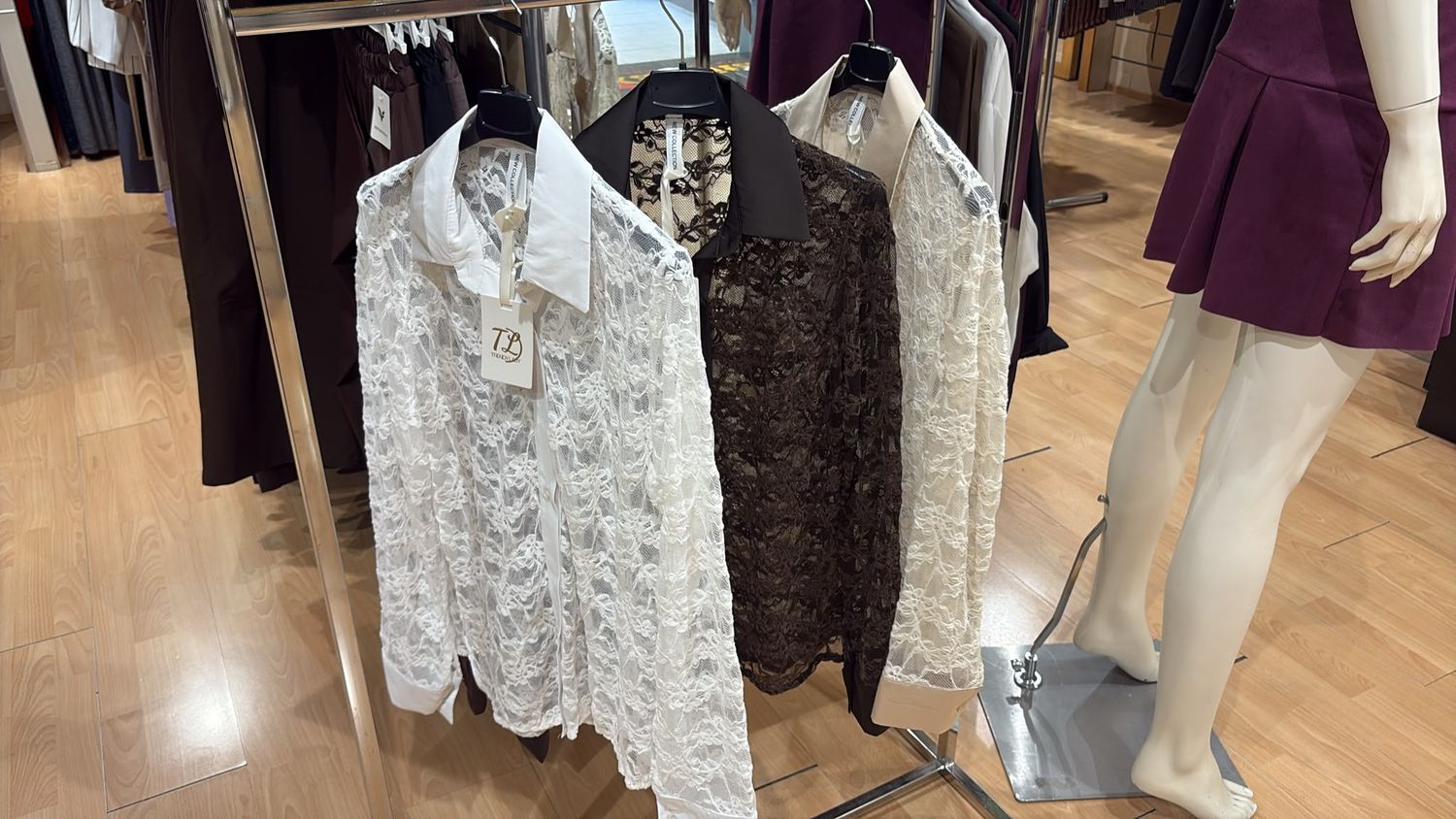 CAMICIA IN PIZZO