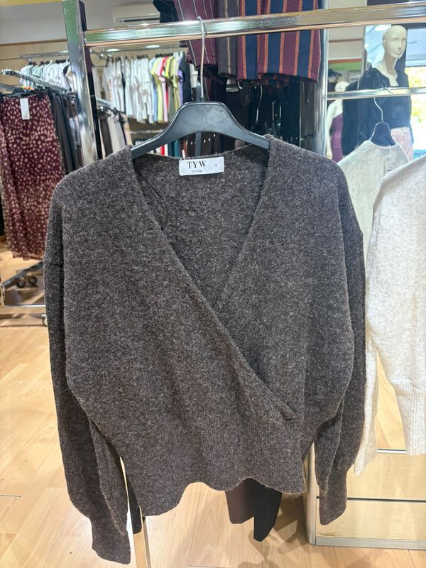 MAGLIA CALDA TIFFOSI CON SCOLLO AD INCROCIO