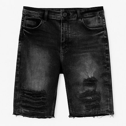 GRINDHOUSE DENIM JEAN SHORTS (40)