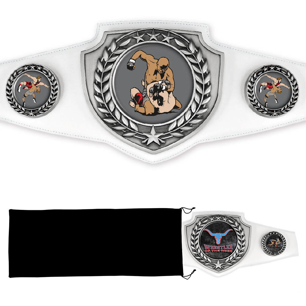 Antique Shield Championship Belt