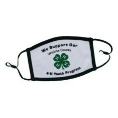 We Support Our County 4H Youth Face Mask