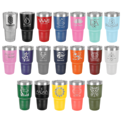 Polar Camel 30 oz. Tumbler w/Clear Lid