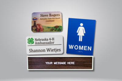 Name Tags &amp; Signs
